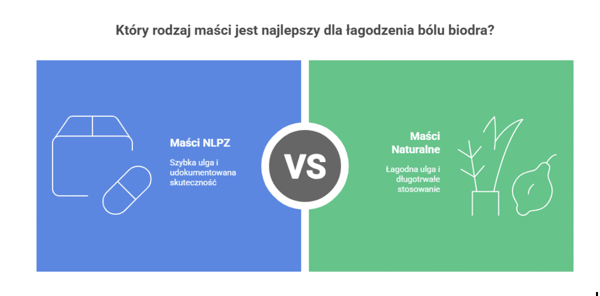 Najlepsza maść na ból biodra. Apteczna czy naturalna? Którą wybrać?