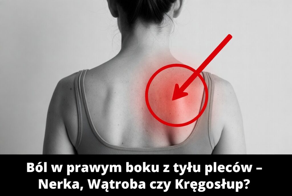 Ból w prawym boku z tyłu pleców – Nerka, Wątroba czy Kręgosłup?