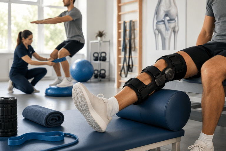 Rehabilitacja po zerwaniu więzadła krzyżowego ACL